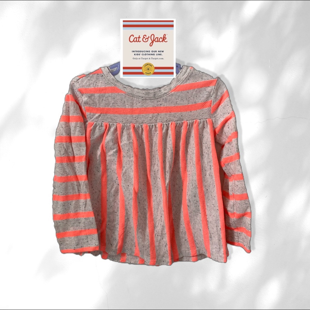 Cat & Jack Striped Long Sleeve